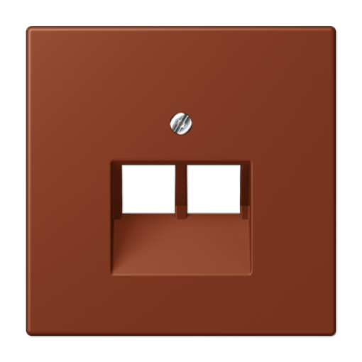 Placa central teléfono doble LC4320D