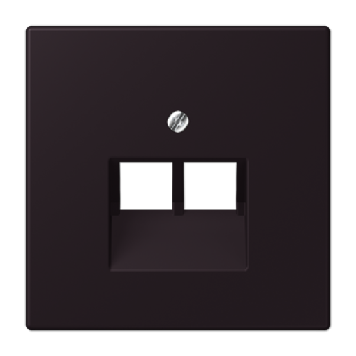 Placa central teléfono doble LC4320E