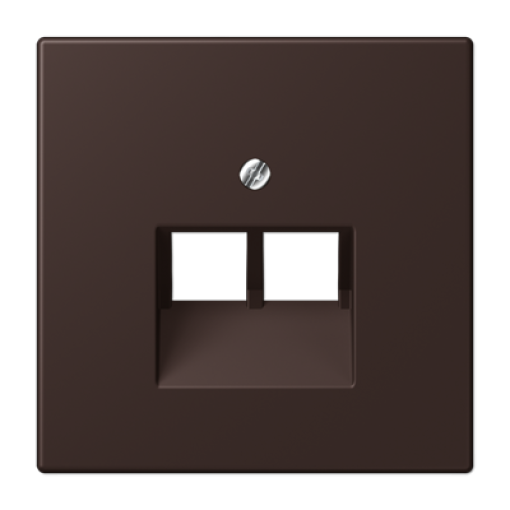 Placa central teléfono doble LC4320J