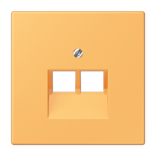 Placa central teléfono doble LC4320L