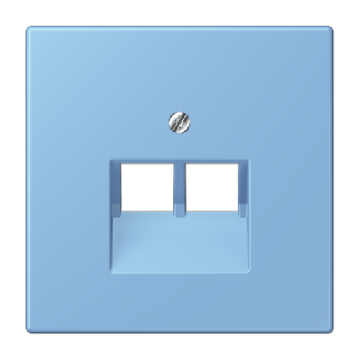 Placa central teléfono doble LC4320N