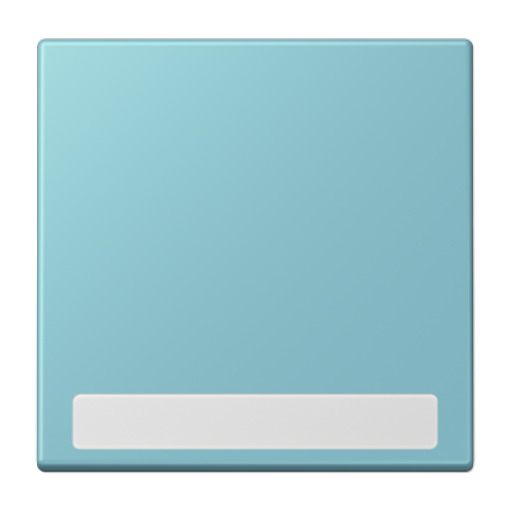 Tecla simple con inscripción. LC32032