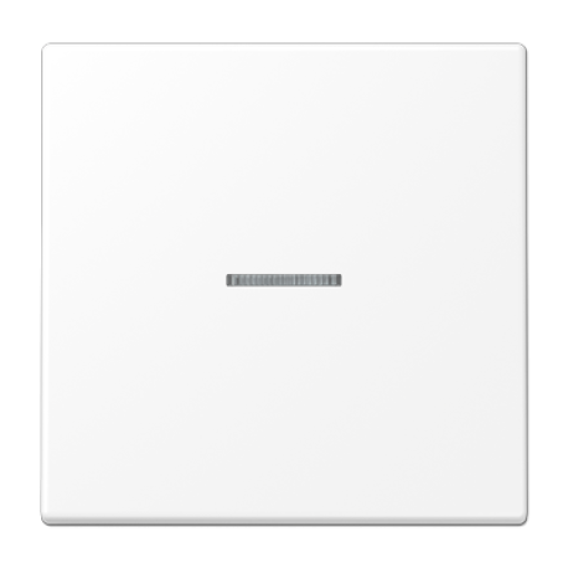 Tecla simple visor JH LS blanco mate