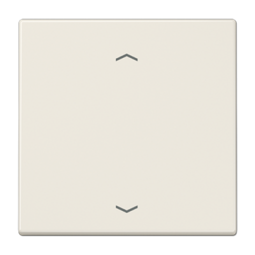 Tecla pulsador simple persianas LS bl.