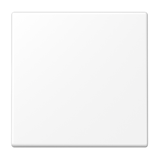 Tecla simple pulsador LS bl. mate