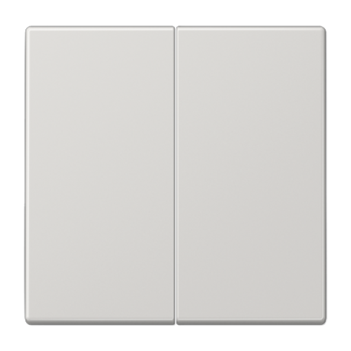Tecla pulsador doble. LS gris cl
