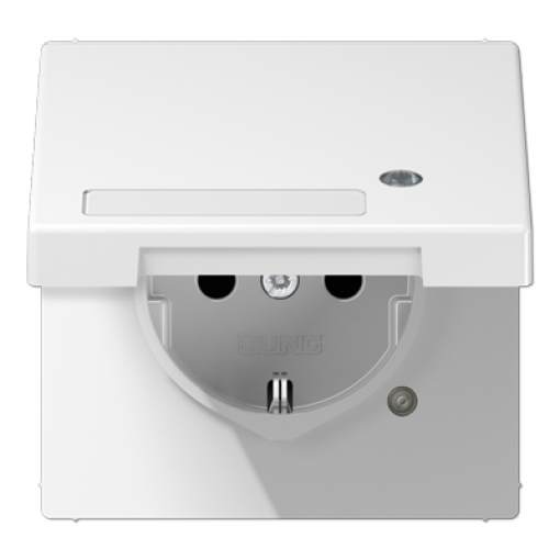 Enchufe t. abat. regl. inscr. LS bl alpi