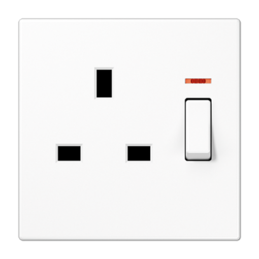 Placa toma 3171 Eins. visor LS bl alpi