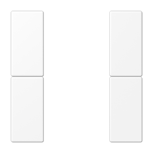 Kit teclas mód. F50 2 fases LS bl. mate