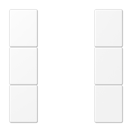 Kit teclas mód. F50 3 fases. LS bl. Mate