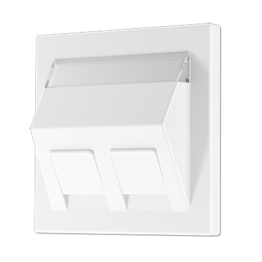Placa Mod. Jack inscr. LS bl. alpi