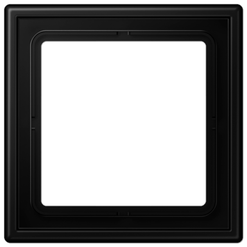 Marco simple LS negro mate