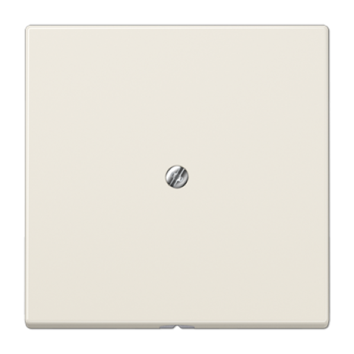 Placa con salida cable LS bl marfil