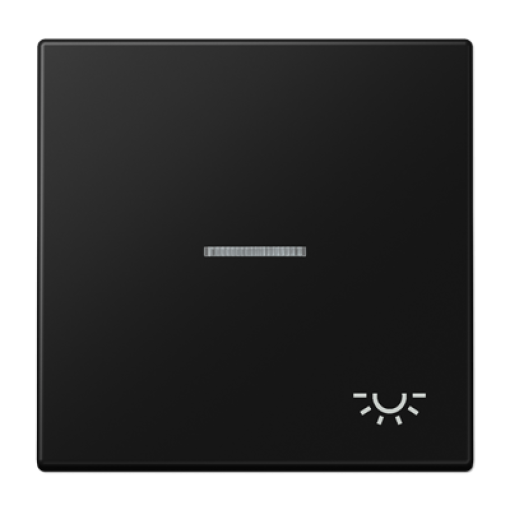 Tecla cvisorsimb. luz LS negro mate