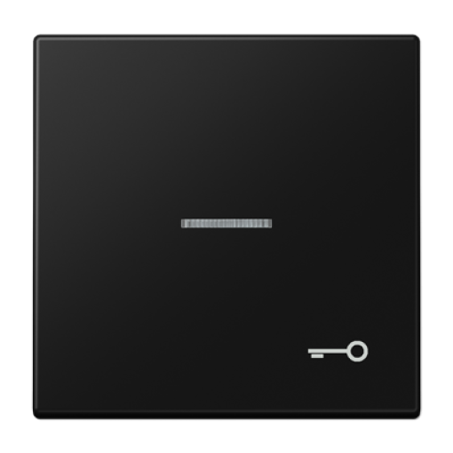 Tecla cvisor simb. puerta LS negro mate