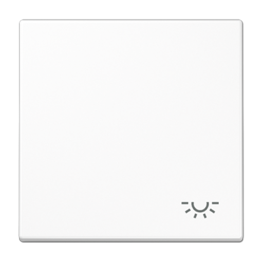 Tecla csimb. luz LS blanco alpino
