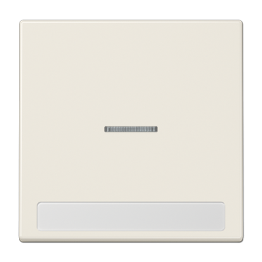 Tecla c visor e inscr. LS blanco marfil
