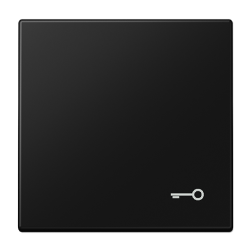 Tecla csimb. puerta LS negro mate