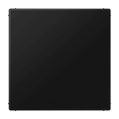 Tapa ciega LS negro mate