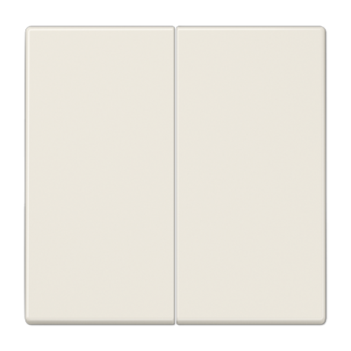 Tecla doble LS blanco marfil