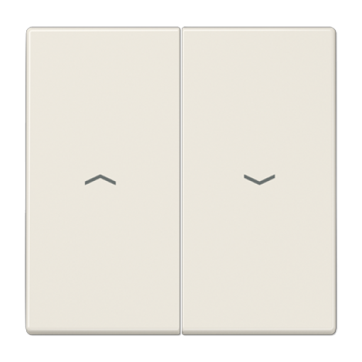 Tecla doble pers. LS blanco marfil