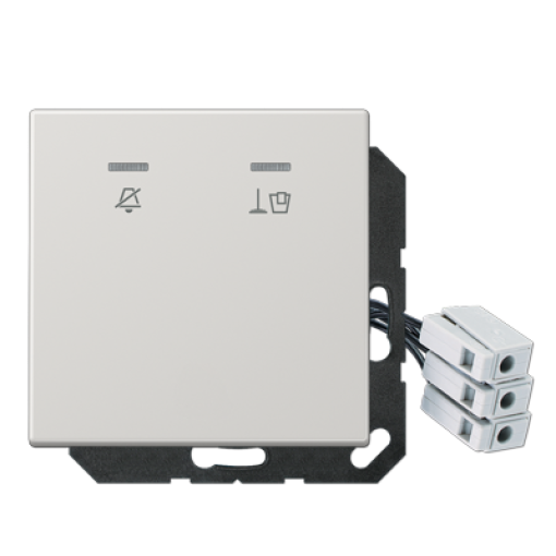 Placa hotel c LED, exterior LS gris cl