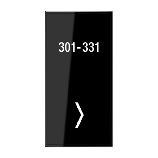 Placa cri. 2 fases señal LED LS negro