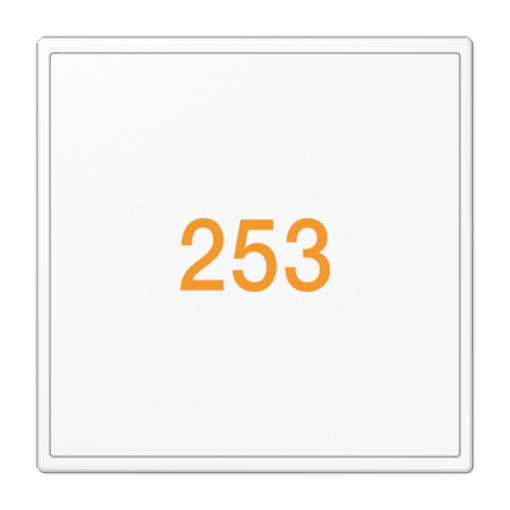 Placa cri. Señalización LED. LS bl. alpi