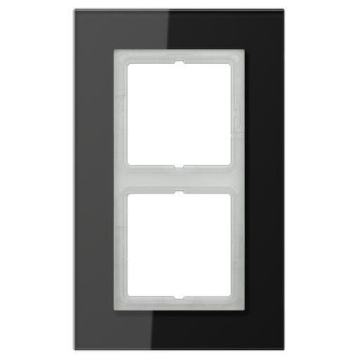 Marco doble LS PLUS cristal negro