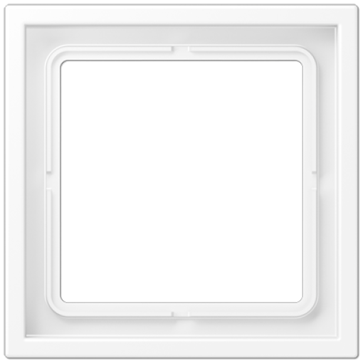 Marco simple LS ZERO blanco mate