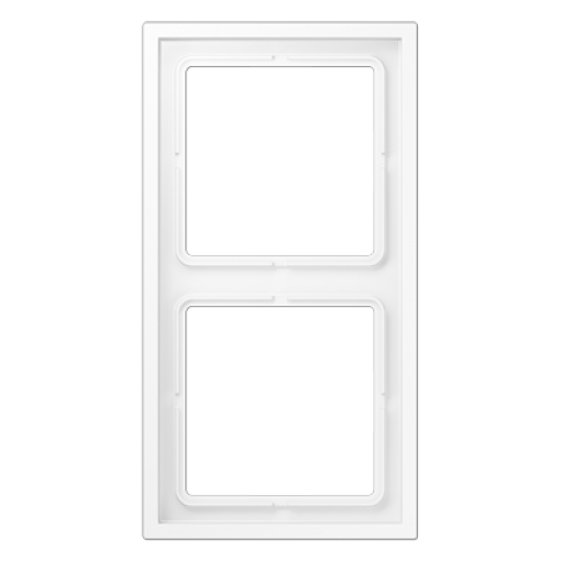 Marco doble LS ZERO blanco mate