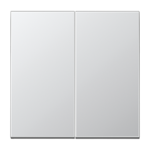 Pulsador Matter doble. LS aluminio