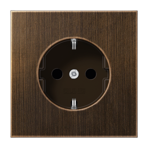 Enchufe SCHUKO prot. LS lat. an.