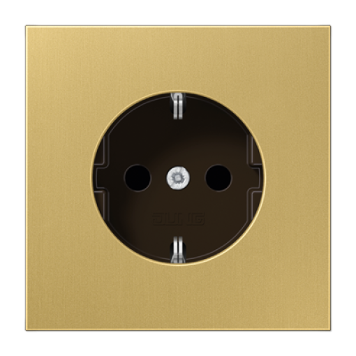 Enchufe SCHUKO prot. LS lat. cl.