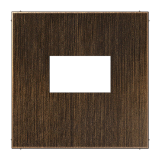 Placa USB LS latón antik