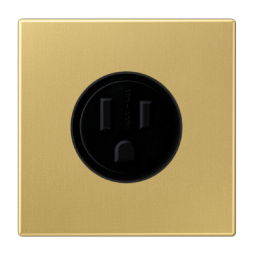 Conector NEMA de EE.UU. LS latón classic