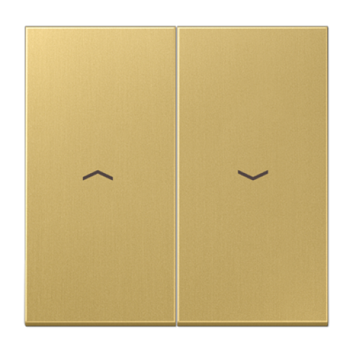 Tecla doble pers. LS latón classic