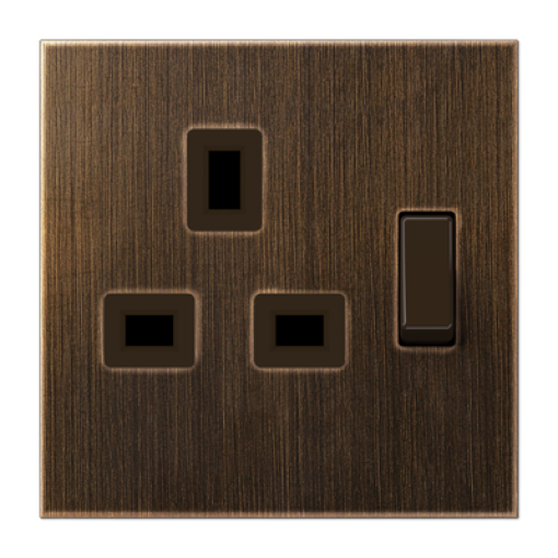 Placa para toma 3171 Eins. LS lat antik