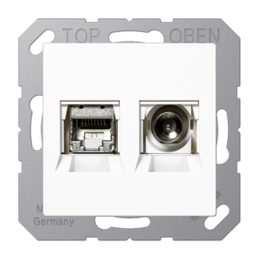 Conexión Smart TV A blanco alpino