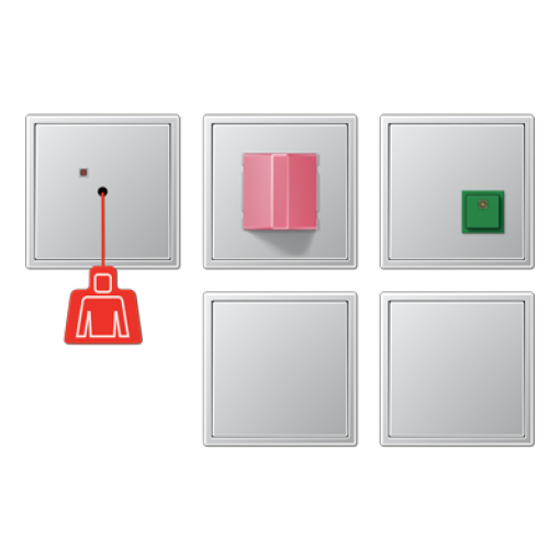 Kit llamada emergencia con SAI. Aluminio. LS