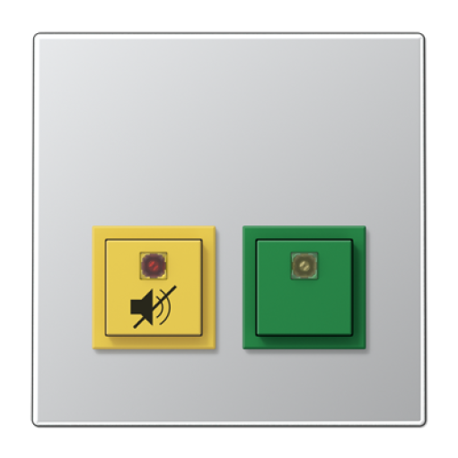 Pulsador sala servicio LS aluminio