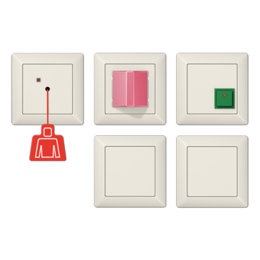 Kit llamada emergencia. AS blanco