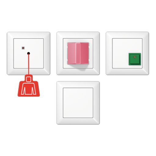 Kit llamada emergencia. AS blanco alpino