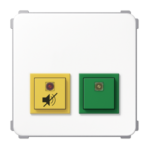 Pulsador llam. servicio CD bl. alpi