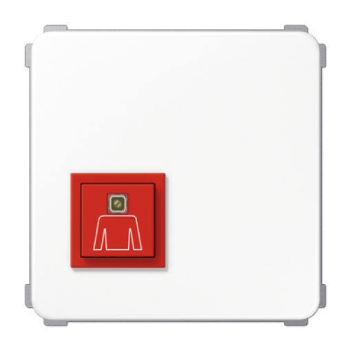 Pulsador llamada emergencia. CD bl. alpi