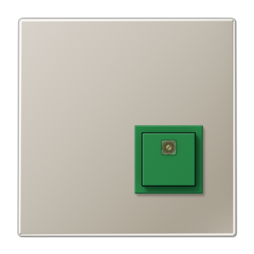 Pulsador de confirmación emergencia LS acero