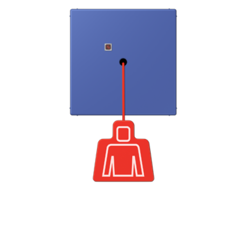 Pulsador con tirador. LC32020