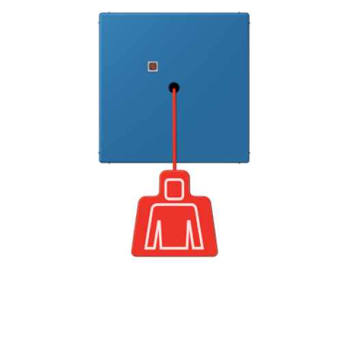 Pulsador con tirador. LC32030