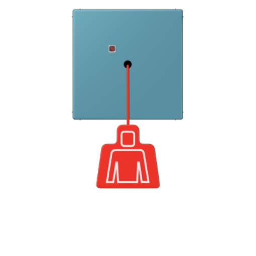 Pulsador con tirador. LC32031
