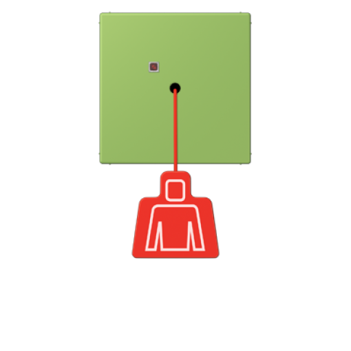 Pulsador con tirador. LC32051